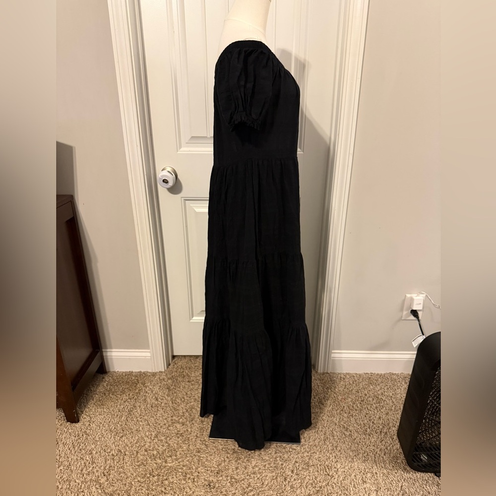 YFB Black Off-Shoulder Maxi Dress - Picture 5 of 15